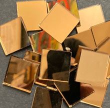 NEW - Copper Mirror Tiles