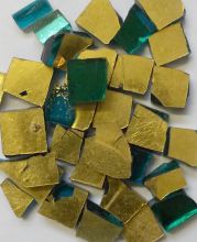 Italian Plain Gold Mosaic Offcuts